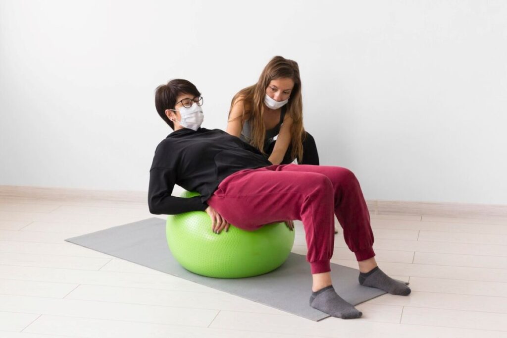 small Pilates ball